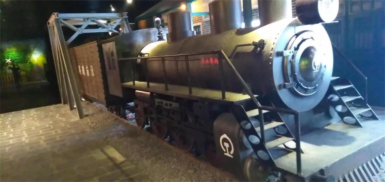 沁县蒸汽火车模型